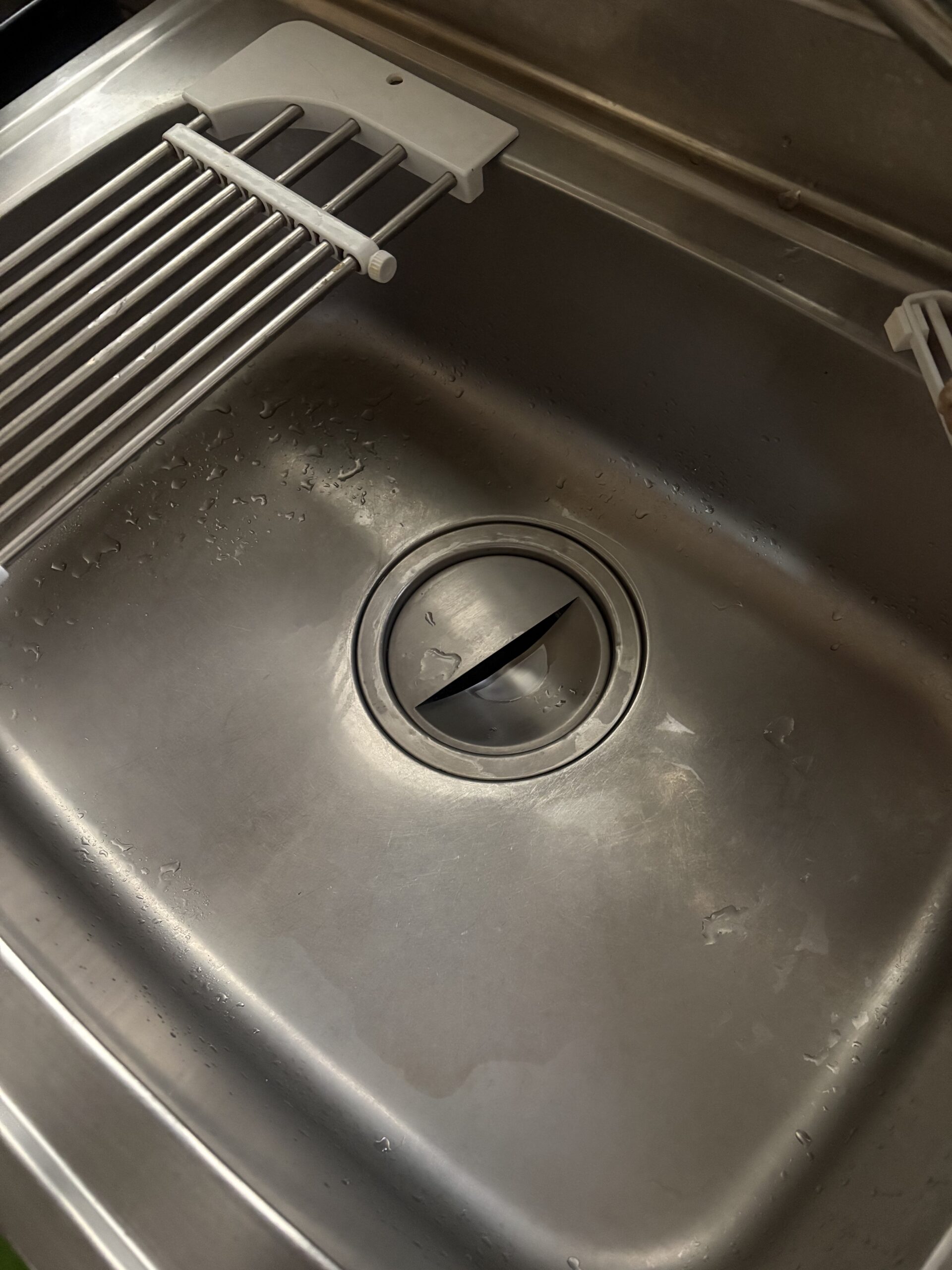 キッチンの排水蓋